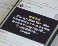 Công an lập biên bản 1 phụ nữ tung tin thất thiệt về dịch COVID-2019