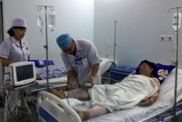 Bệnh viện Quân y 87 phẫu thuật giữ lại chân cho bệnh nhân bị đa chấn thương nặng
