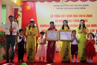 Trường Mầm non Phước Đồng đón bằng công nhận đạt chuẩn quốc gia mức độ 1