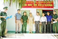 Bộ đội Biên phòng tỉnh: Bàn giao 3 mái ấm biên cương cho hộ nghèo