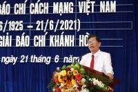 Kỷ niệm Ngày Báo chí cách mạng Việt Nam và trao giải báo chí Khánh Hòa