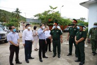 Bí thư Tỉnh ủy Nguyễn Hải Ninh kiểm tra công tác phòng, chống dịch Covid-19