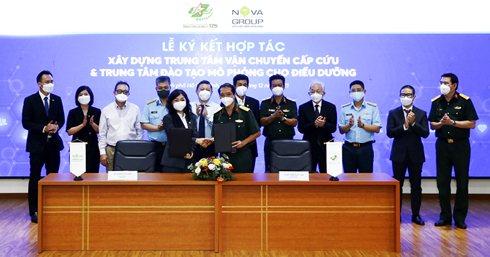 Việc ký kết hợp tác giữa NovaGroup và Bệnh viện Quân y 175 sẽ là bước ngoặt trong hoạt động cấp cứu ngoại viện khu vực Bình Thuận.