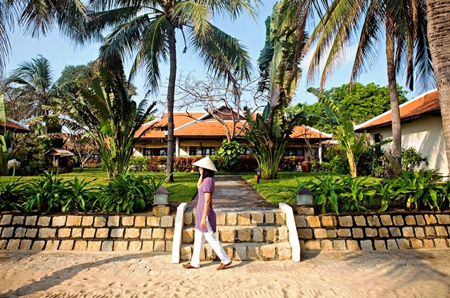 Một góc khu nghỉ mát Evasona Ana Mandara Nha Trang