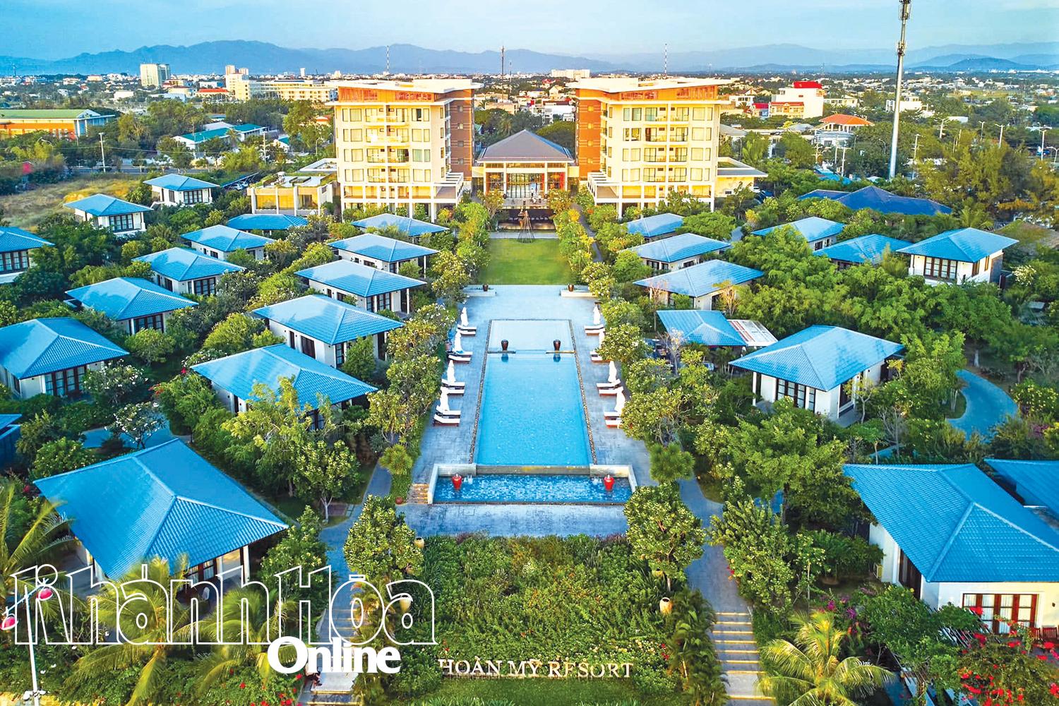 Toàn cảnh Hoàn Mỹ Resort.